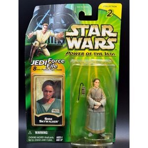 Star Wars Power of The Jedi Shmi Skywalker Action Figure Hasbro 2000 NEW